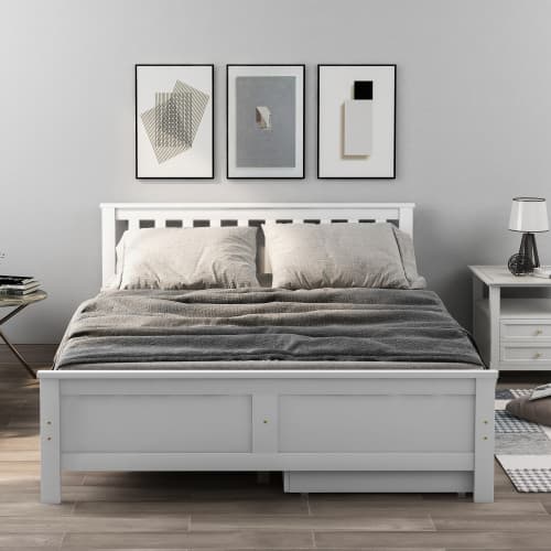 Double Storage Bed in Solid White Pine - image 3