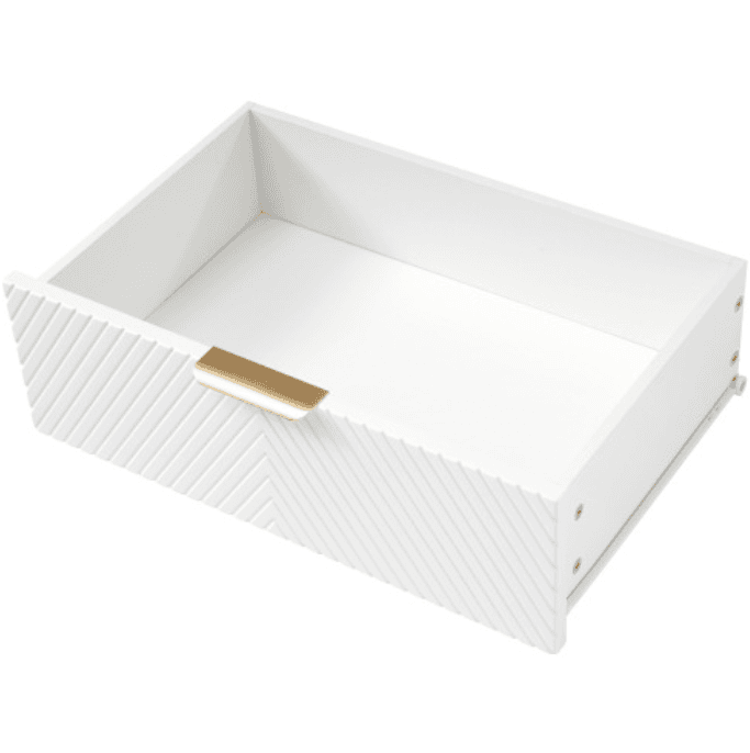 Contemporary White 6-Drawer Sideboard Cabinet - image 23