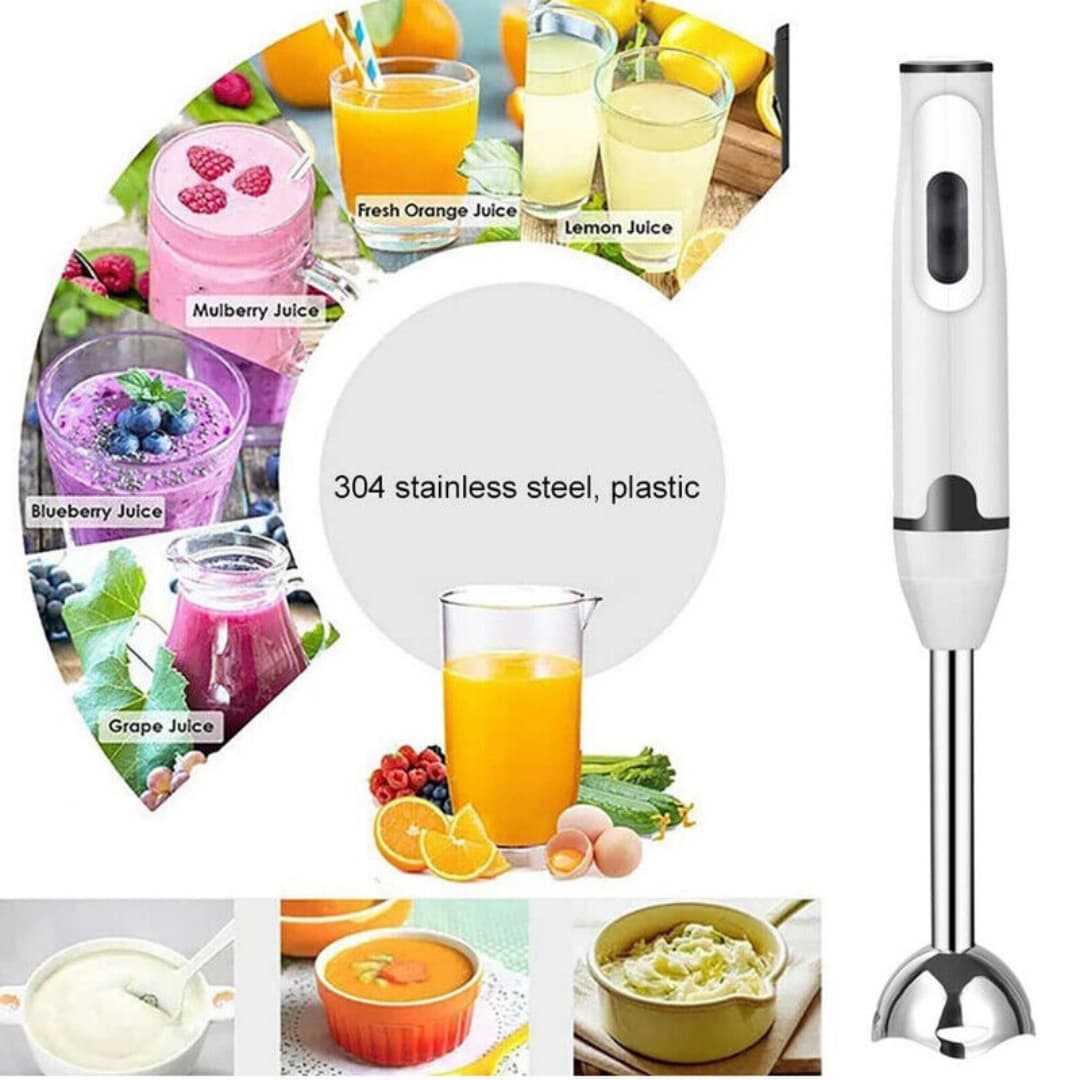 400W Hand Blender with Stainless Steel Blade - image 2