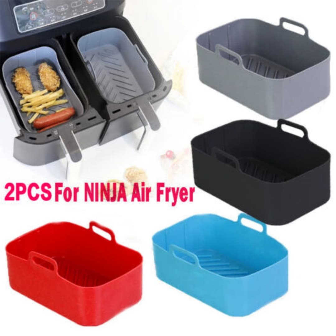 Reusable silicone liner pots that protect your air fryer basket - image 10