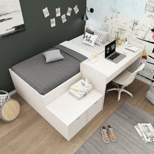 The Smart All-in-One Bed, Desk, and Storage for Kids' Rooms - image 8