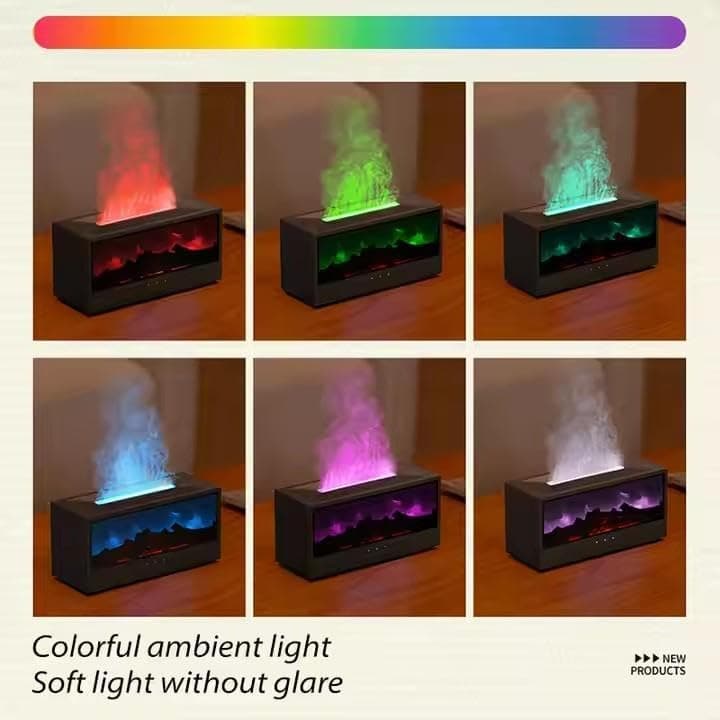 Transform Your Space with the Volcano Flame Humidifier - image 5