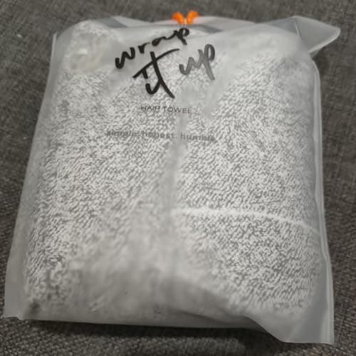 2-Pack Super Absorbent Microfibre Hair Towel Wrap - image 2