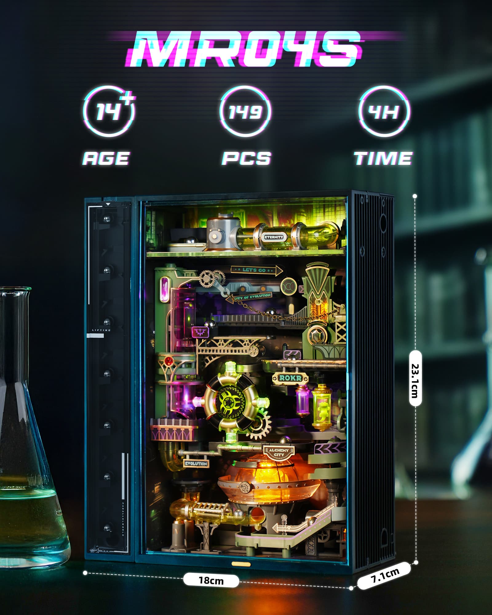 Build a Glowing Cyberpunk Pinball City on Your Desk - image 7