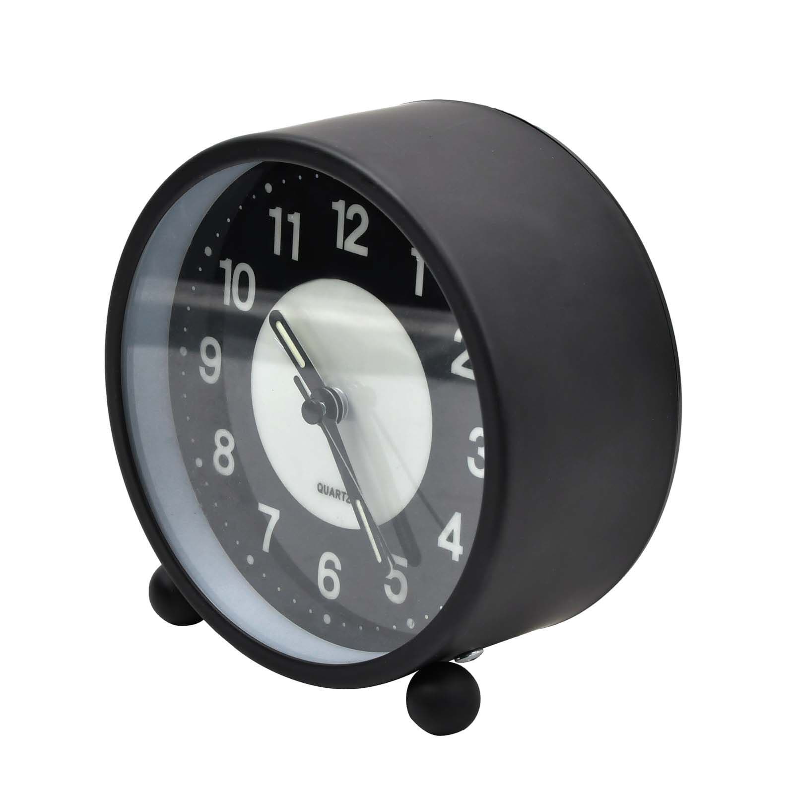 Non-Ticking Bedside Alarm Clock with Glow-in-the-Dark Dial - image 11