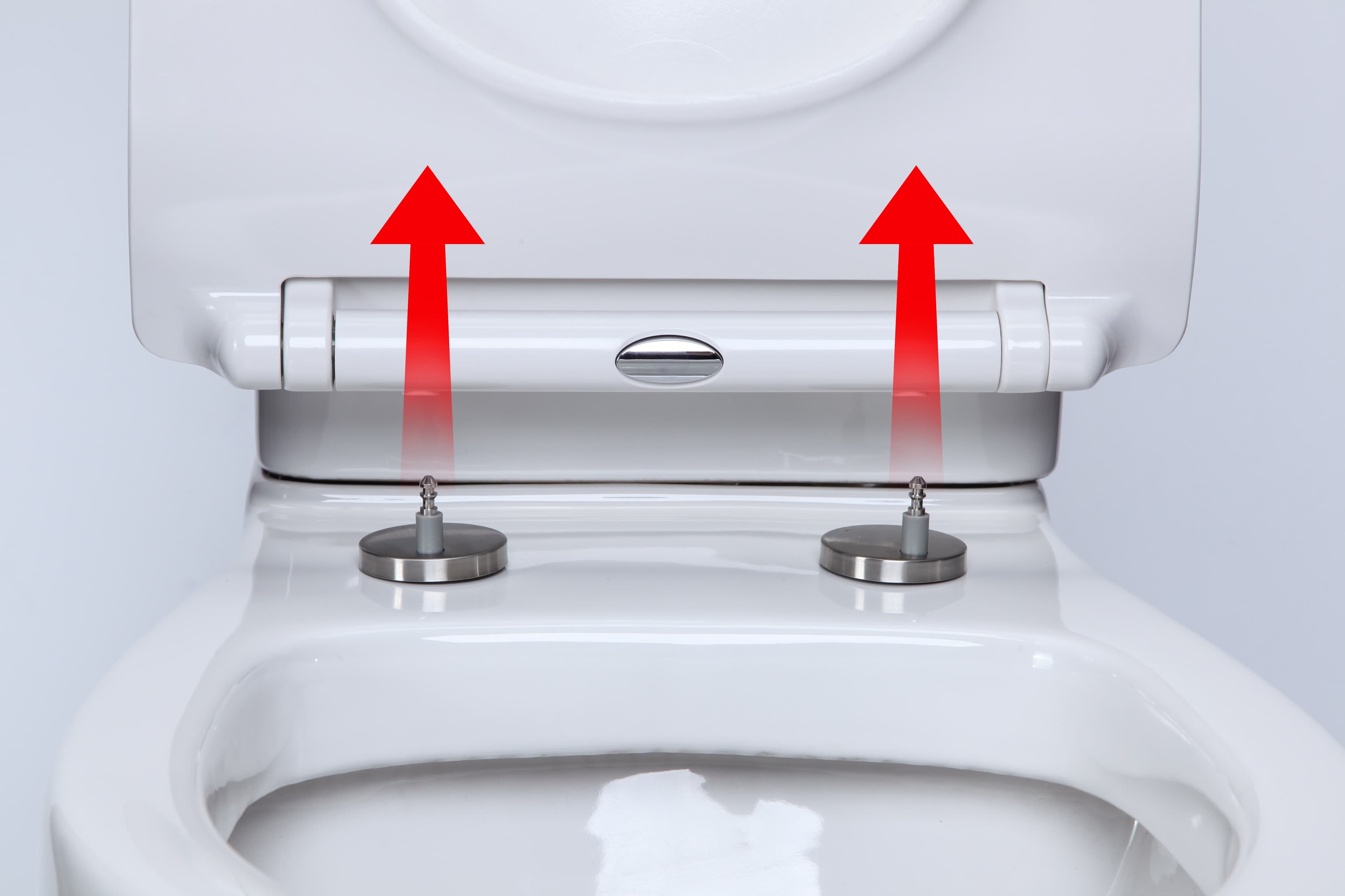 White Round Toilet Seat with Lid – Easy Clip-Fit Hinges, No Tools Needed - image 14