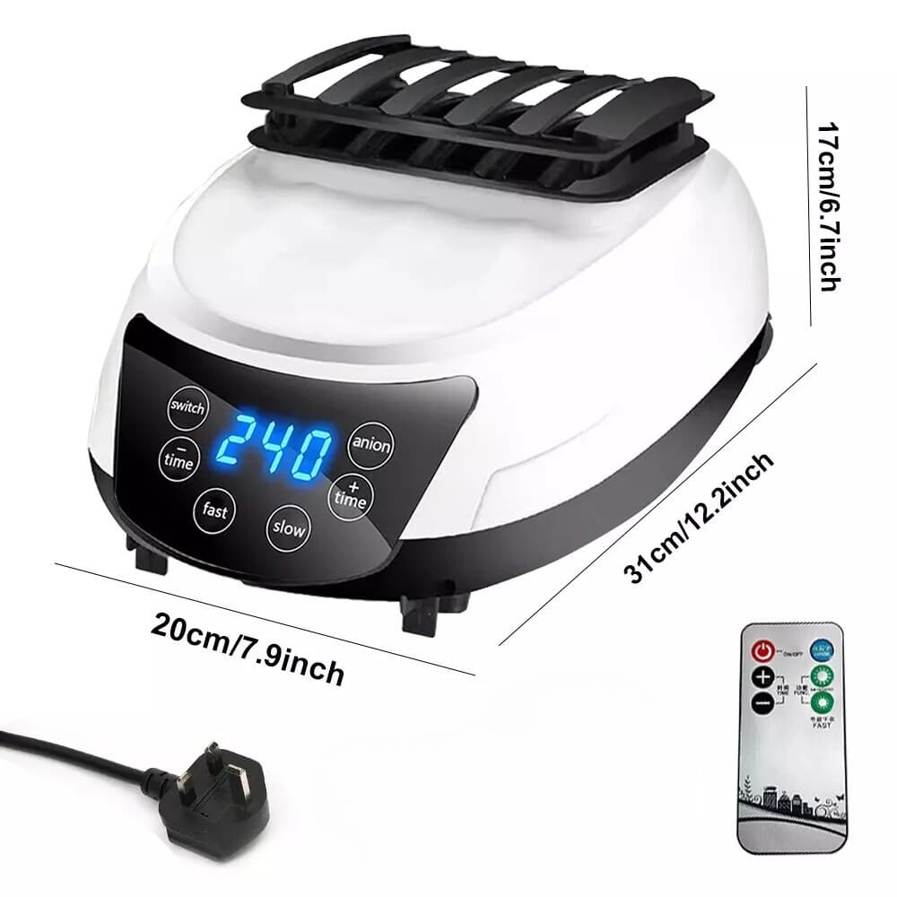 Portable Electric Clothes Dryer with Negative Ion Technology - image 6