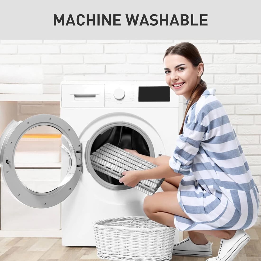 Enjoy a Safer, More Comfortable Shower with Our Eco-Friendly Rubber Bath Mat - image 1