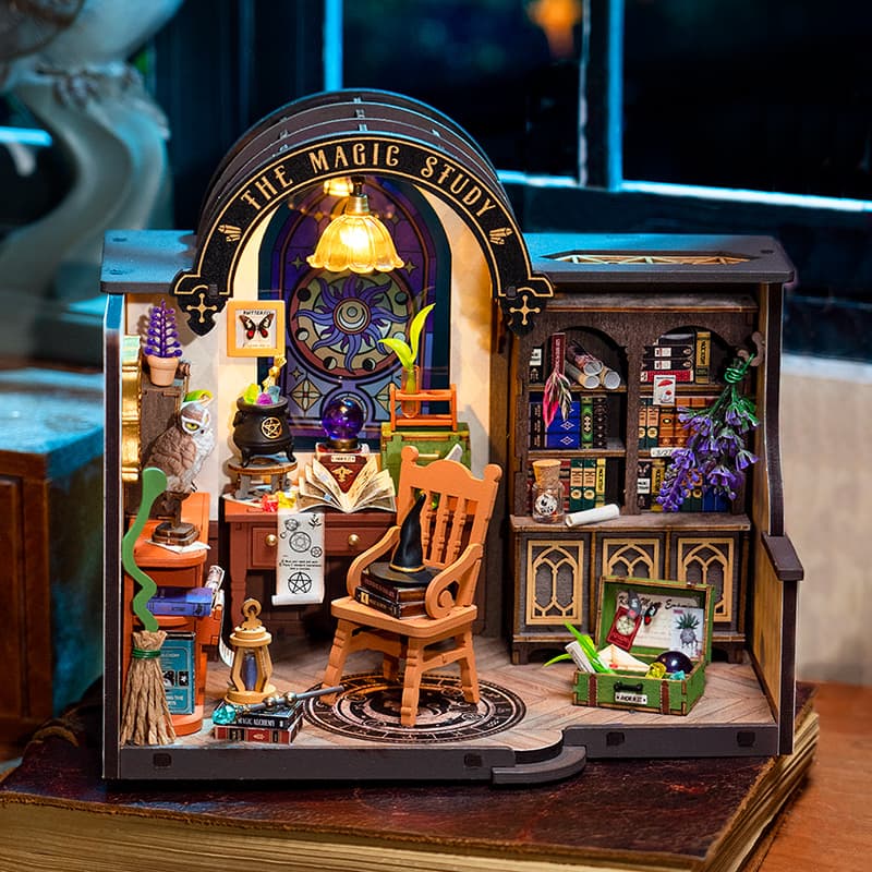 DIY Miniature House Kit: Magic Study - image 6