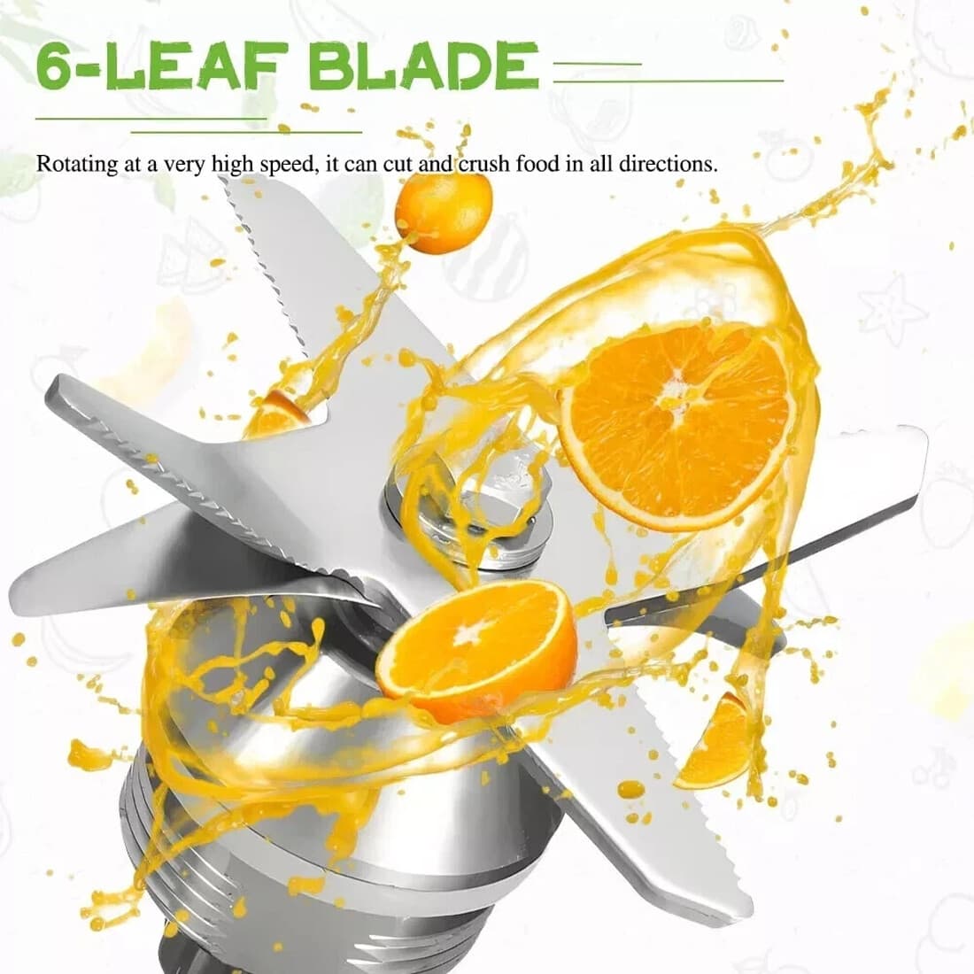 Powerful 4500W Countertop Blender with 2L Jug - image 11