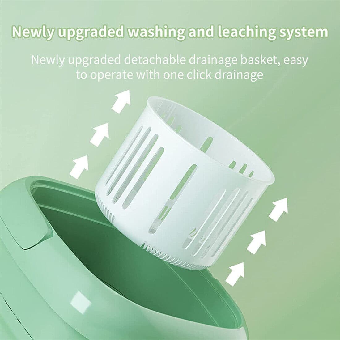 Effortless Laundry Anywhere: Your Foldable 8L Mini Washer - image 3