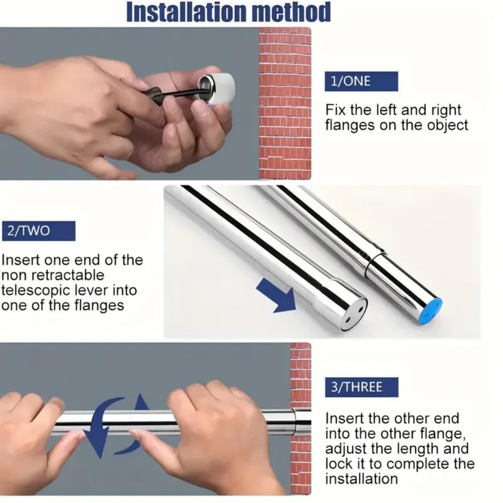 Wall Mounted Clothes Rail in an Industrial Pipe Style - image 9