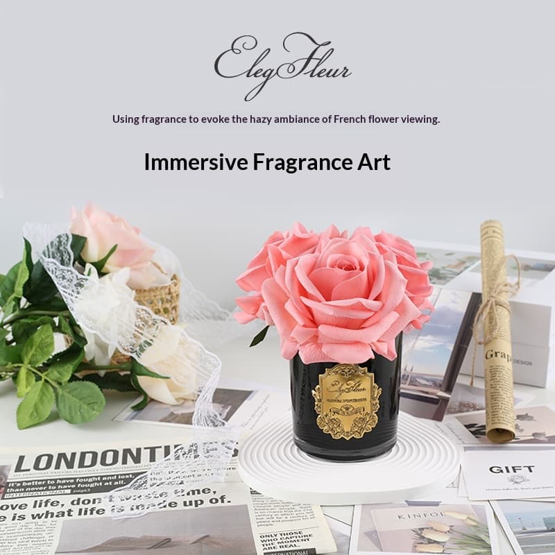 Effortless Elegance with a Deep Pink Rose Bouquet - image 1