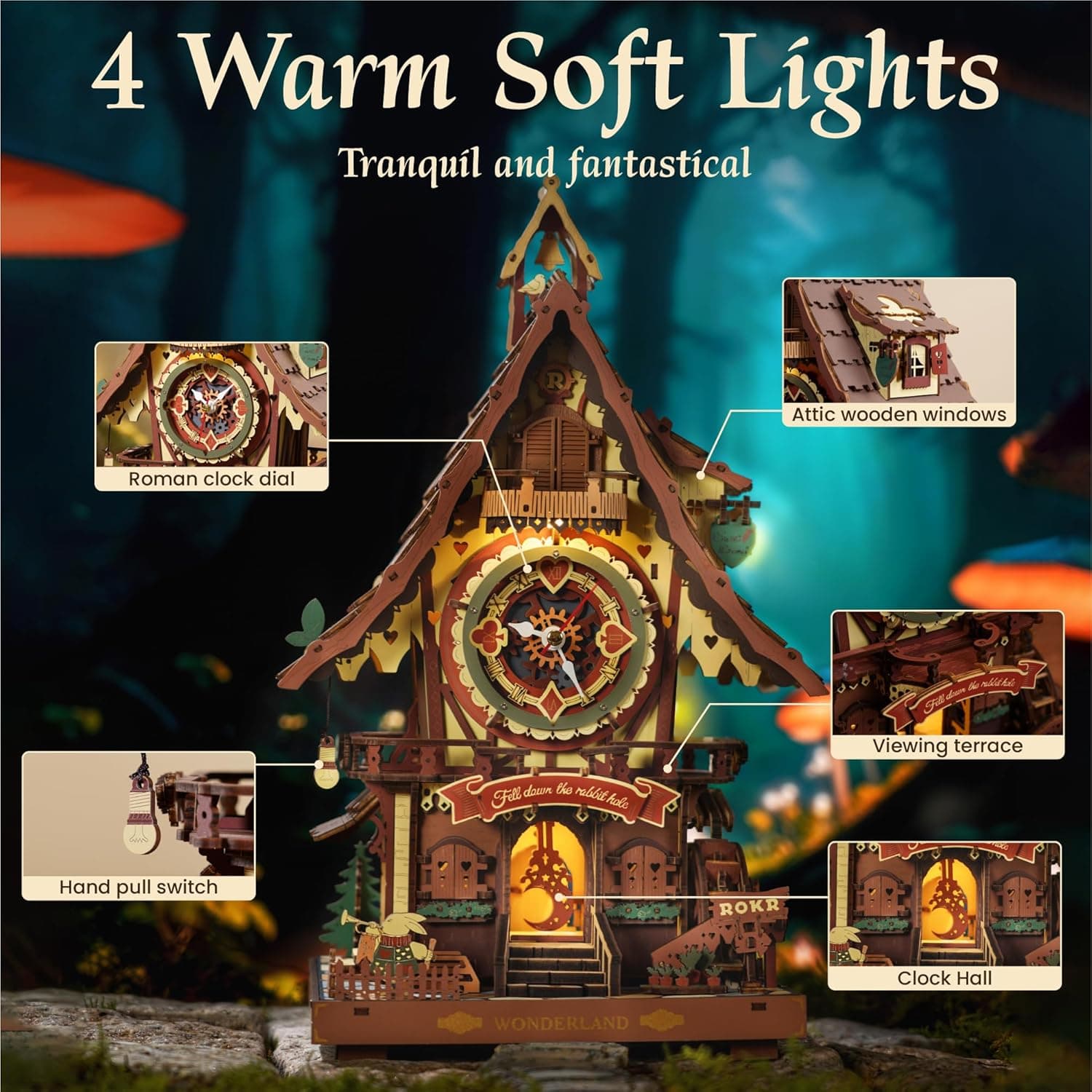 Assemble Your Own Magical Treehouse Cuckoo Clock - image 12