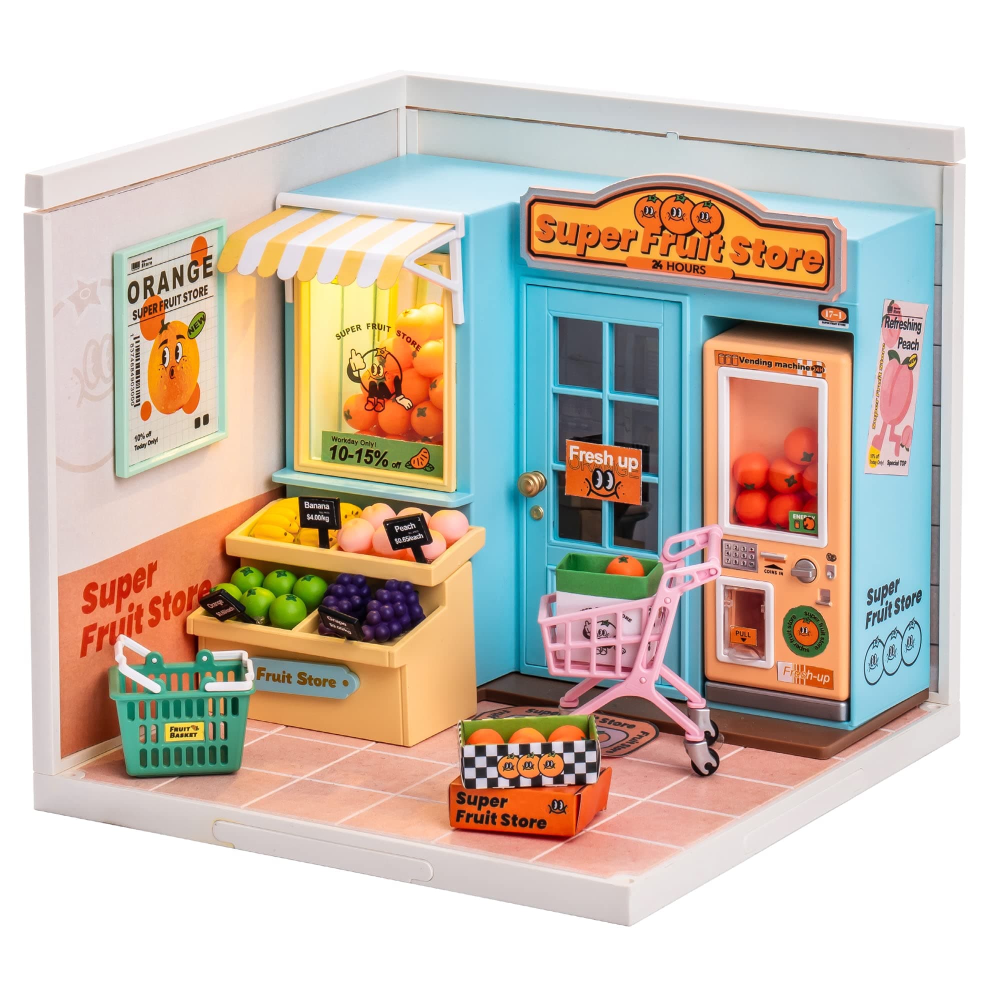 Rolife Super World DIY Miniature House Kit - image 9