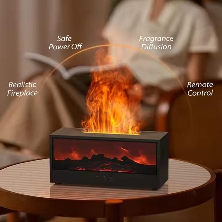 Transform Your Space with the Volcano Flame Humidifier - image 6