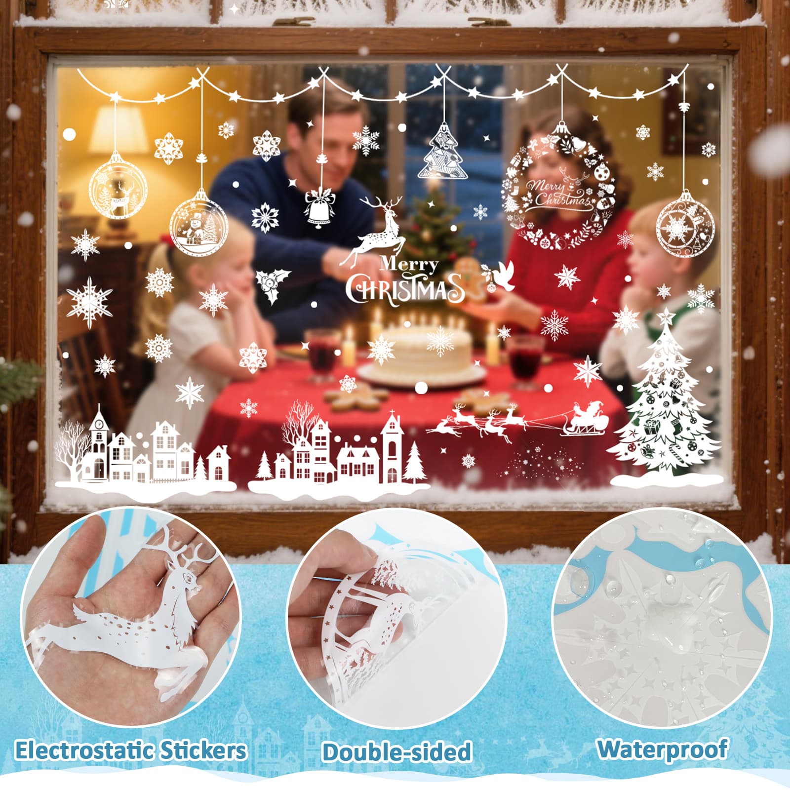 Japanese Style 3-Panel Folding Room Divider Screen - image 7