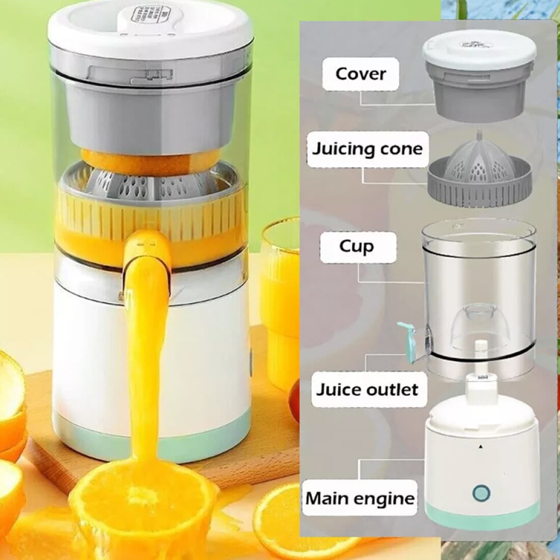 Modern Ottoman Storage Bed with USB Port & LED Reading Light | EU Double - image 4