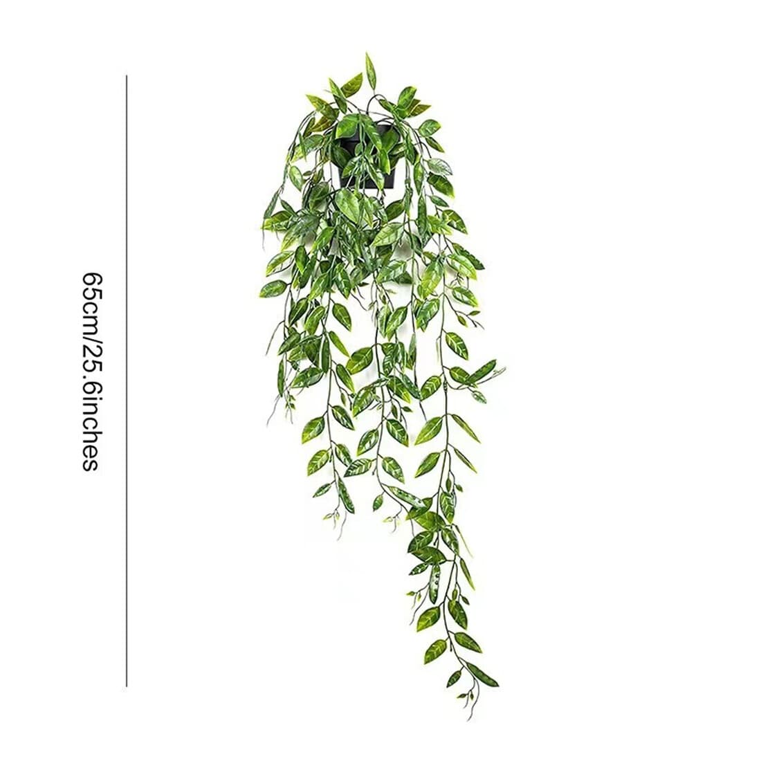 Set of 3 Realistic Artificial Hanging Plants - image 9