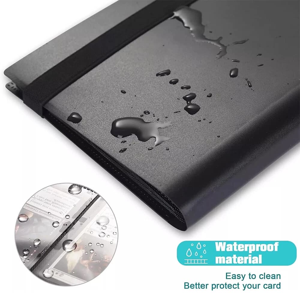360-Pocket Card Collection Binder with Elastic Strap Closure - image 11