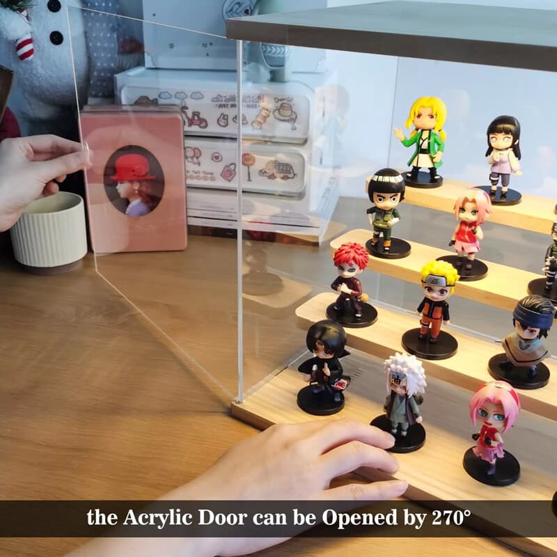 Transform Your Collection with this 4-Tier LED Display Case - image 5