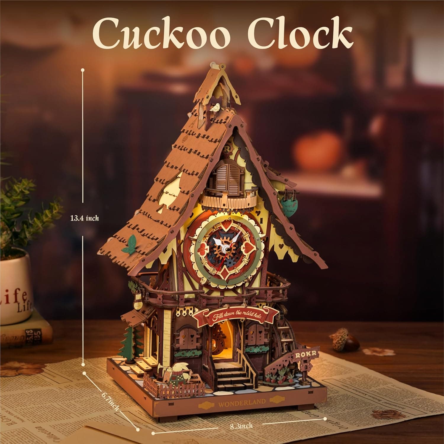 Assemble Your Own Magical Treehouse Cuckoo Clock - image 6