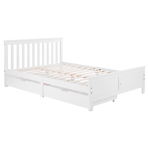 Double Storage Bed in Solid White Pine - image 12