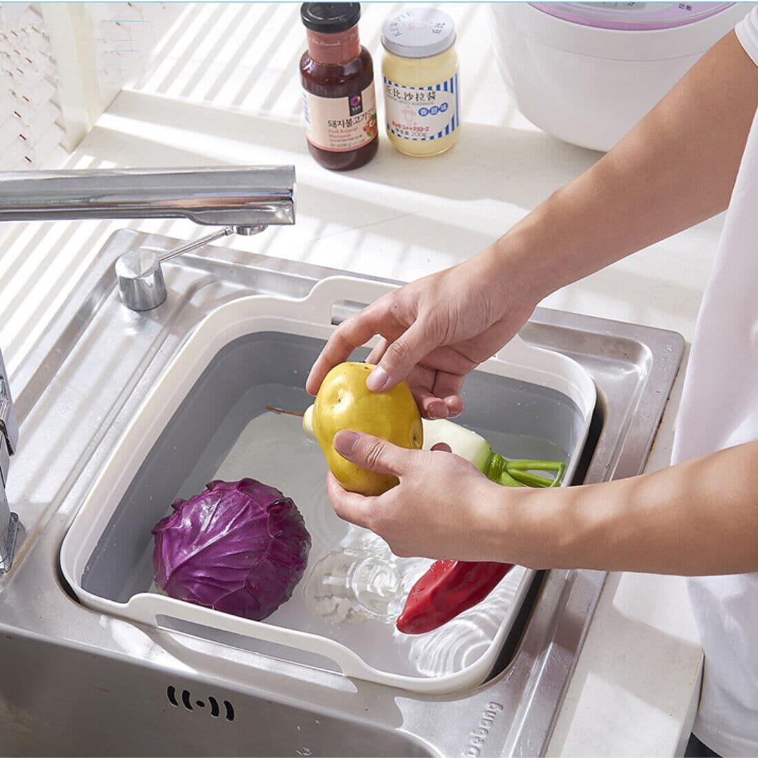 Foldable Washing Up Bowl — Collapses Flat for Easy Storage - image 22