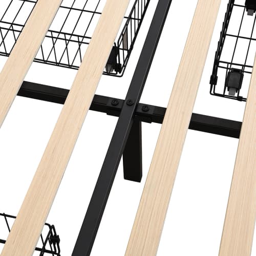 Grey Velvet Single Bed with Smart Storage & USB Charging - image 3