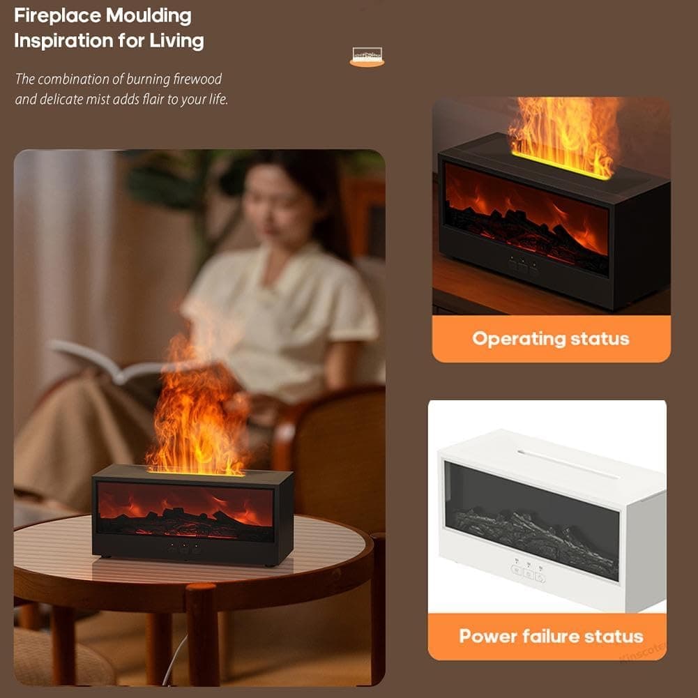 Transform Your Space with the Volcano Flame Humidifier - image 3