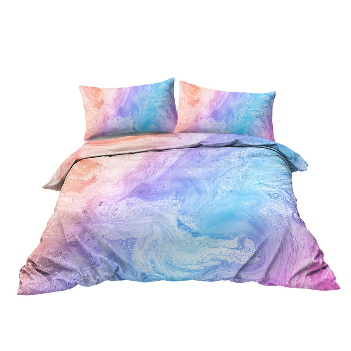 Soft Microfiber Single Duvet Cover & Pillowcase Set - image 1