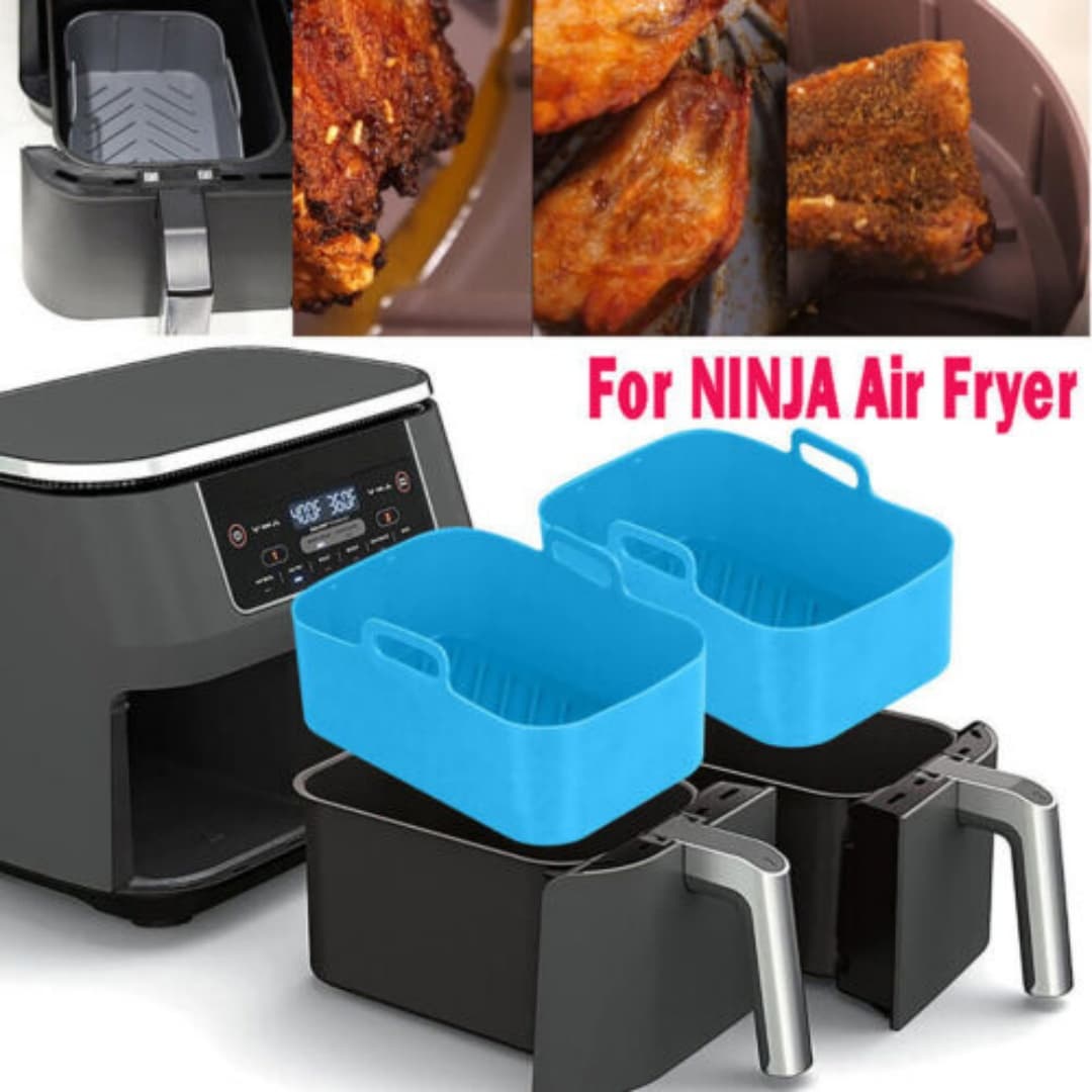 Reusable silicone liner pots that protect your air fryer basket - image 18