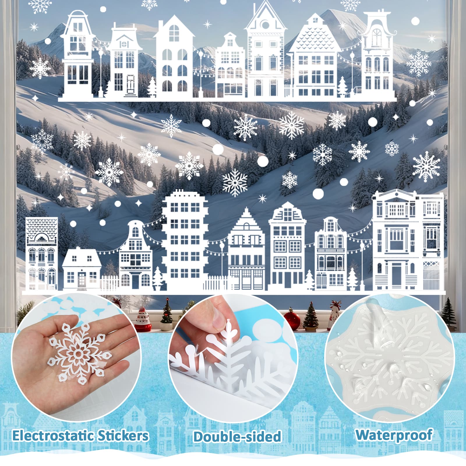 Heavy-Duty 2-Seater Wooden Porch Swing - image 6