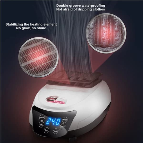 Portable Electric Clothes Dryer with Negative Ion Technology - image 5