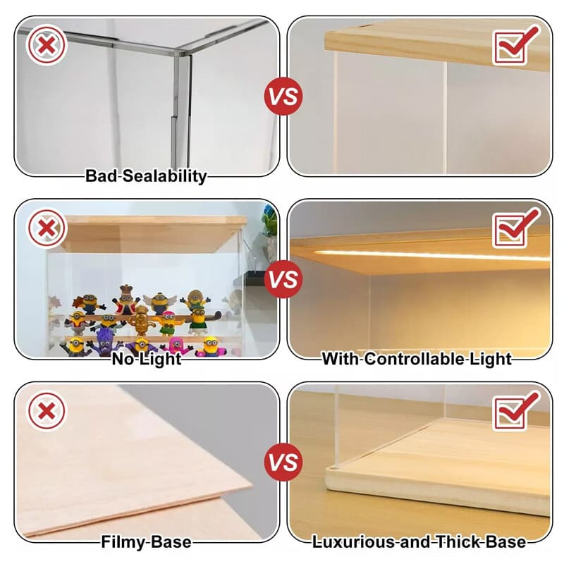 Transform Your Collection with this 4-Tier LED Display Case - image 4