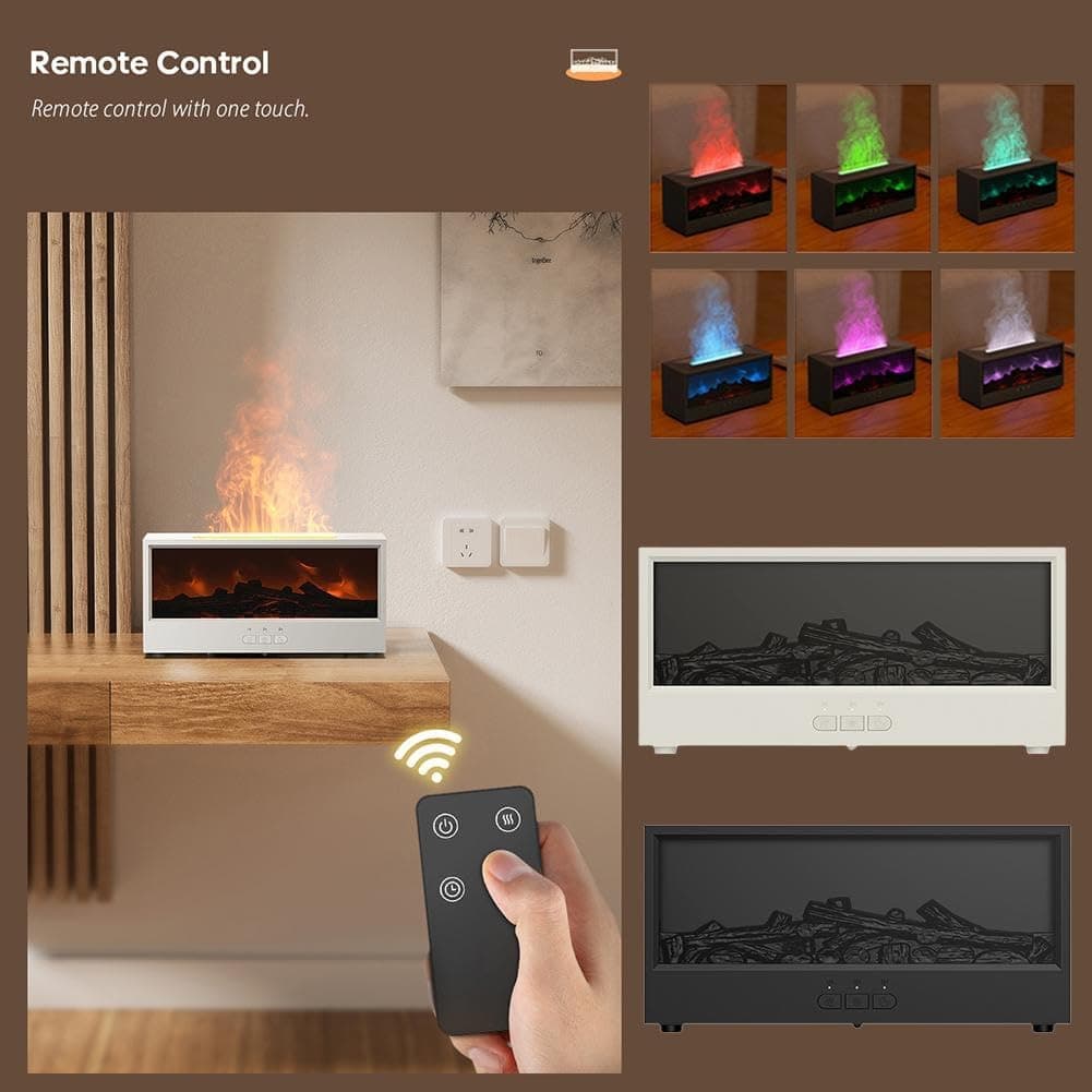 Transform Your Space with the Volcano Flame Humidifier - image 4