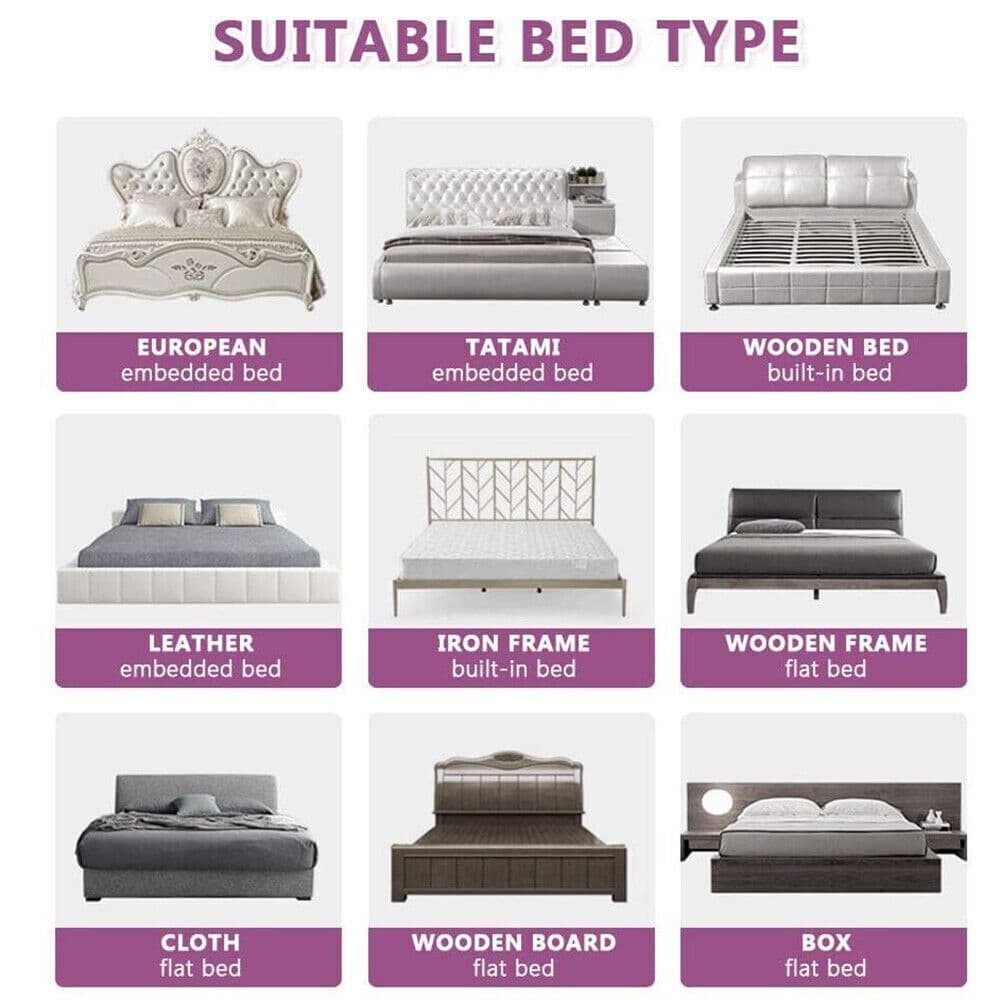 Height-Adjustable 200cm Bed Guard Rail for Toddlers - image 24