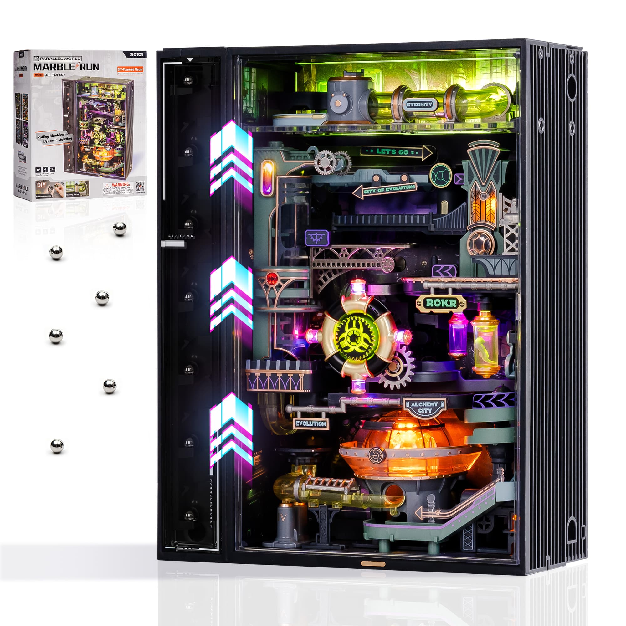 Build a Glowing Cyberpunk Pinball City on Your Desk - image 10