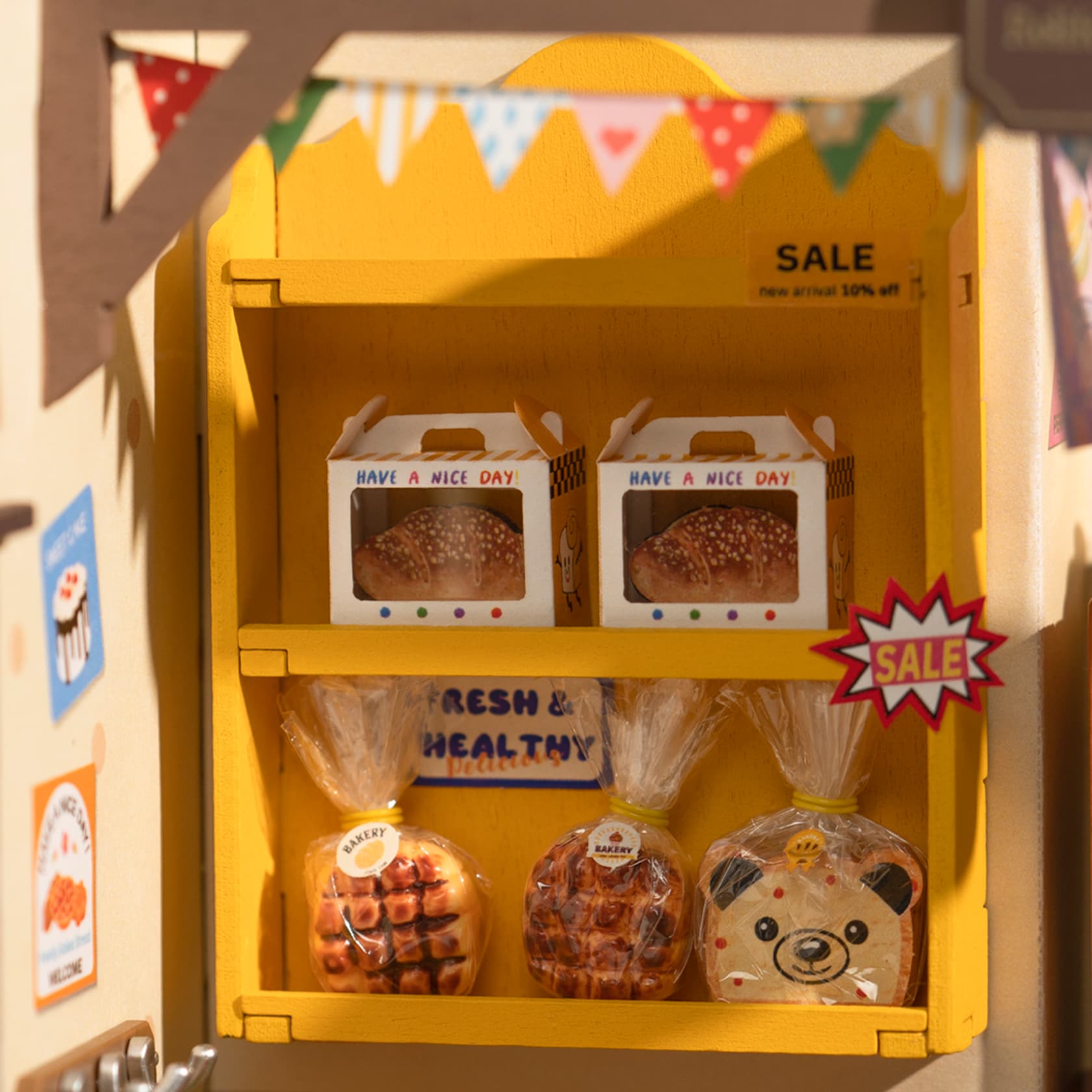 DIY Miniature House Kit: Becka's Baking House (Rolife DG161) - image 2