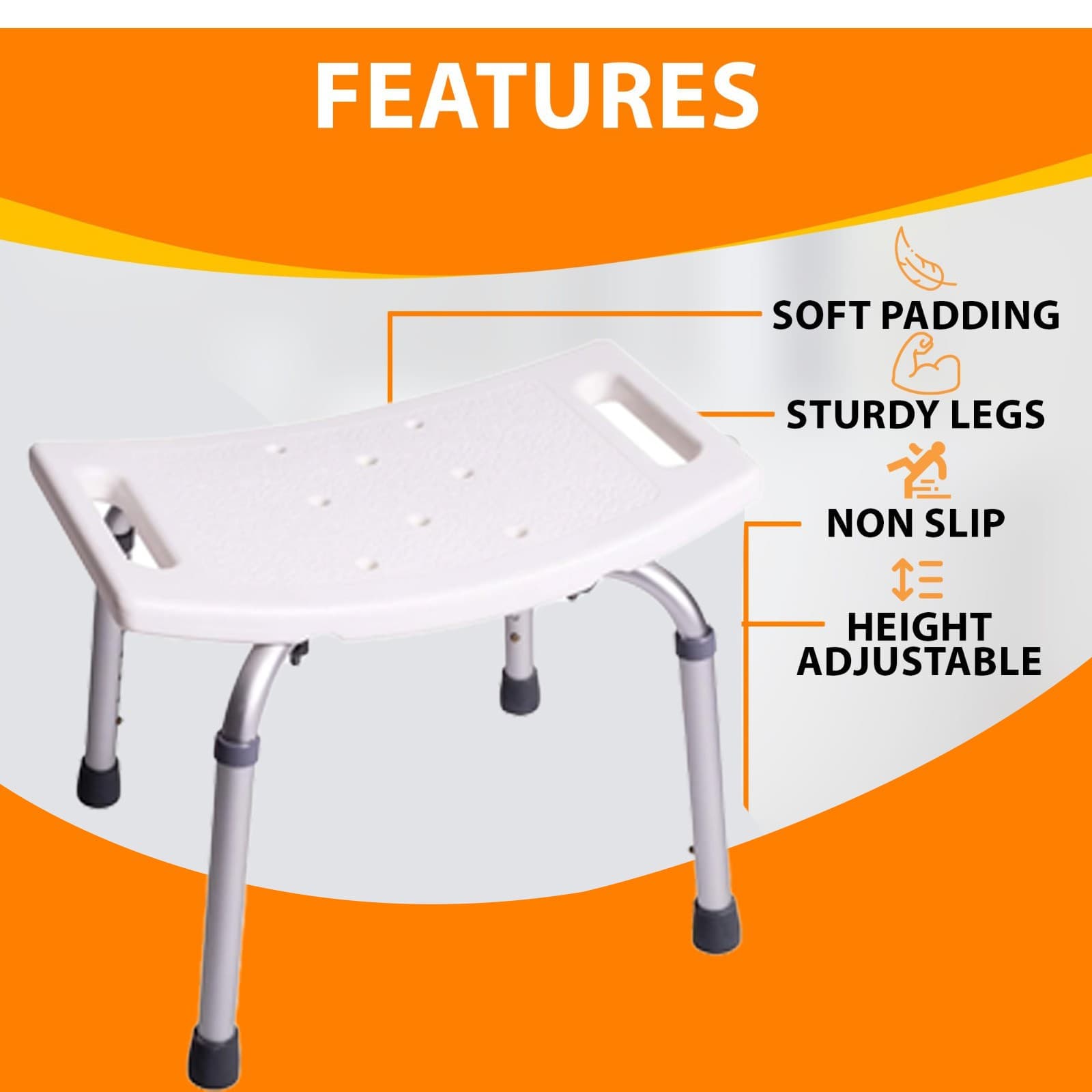 Regain Confidence with a Secure Adjustable Shower Stool - image 5