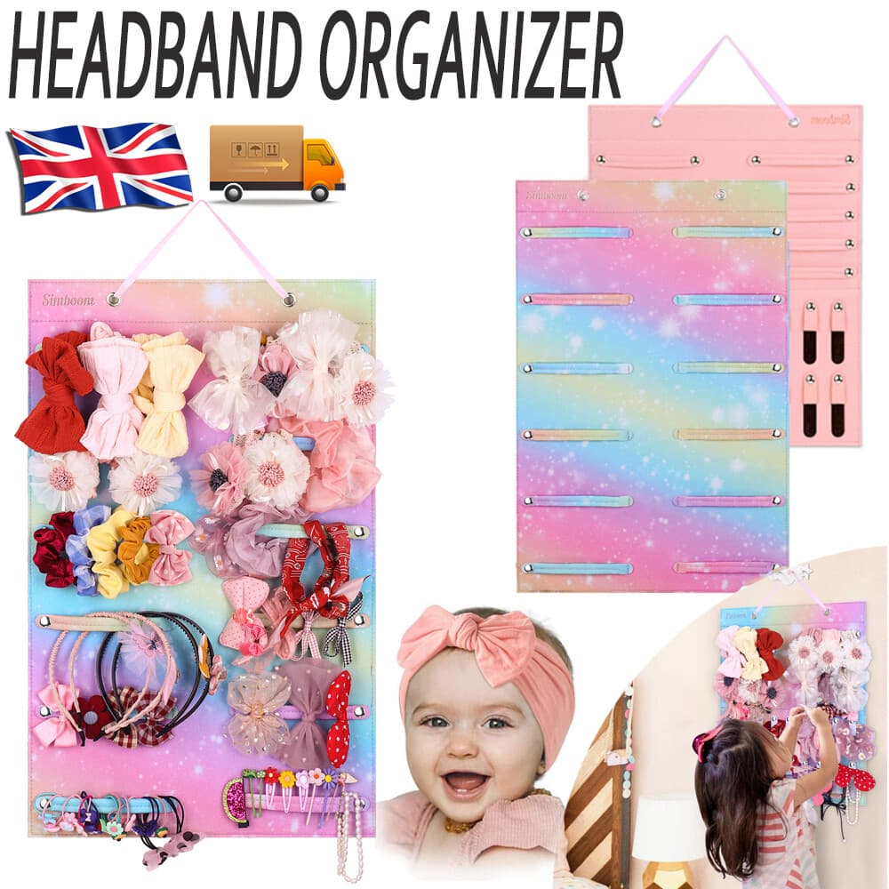 All your hair accessories in one place — rainbow pastel organiser - image 10