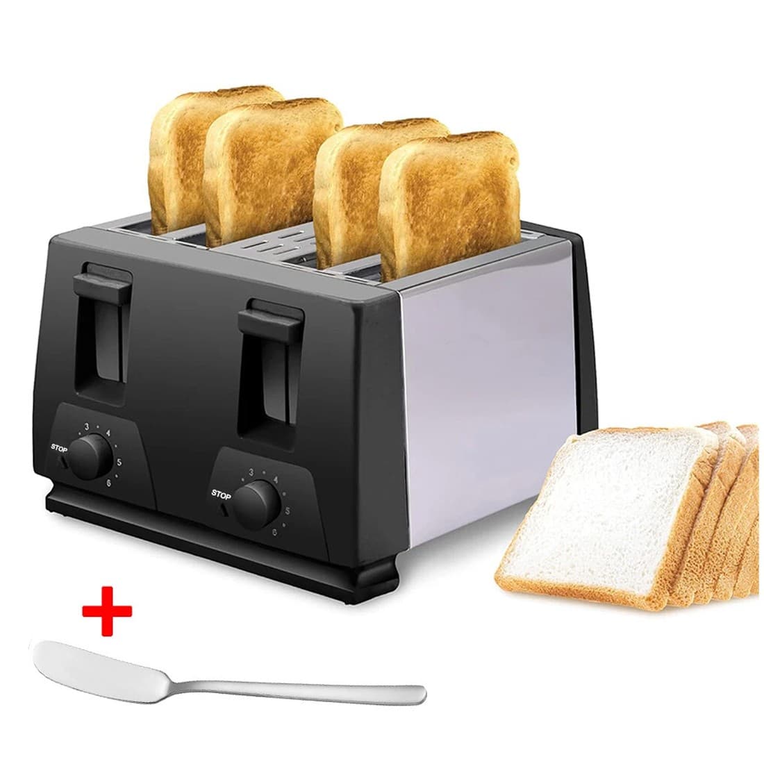 Your Versatile 4-Slice Toaster for Busy Mornings - image 9