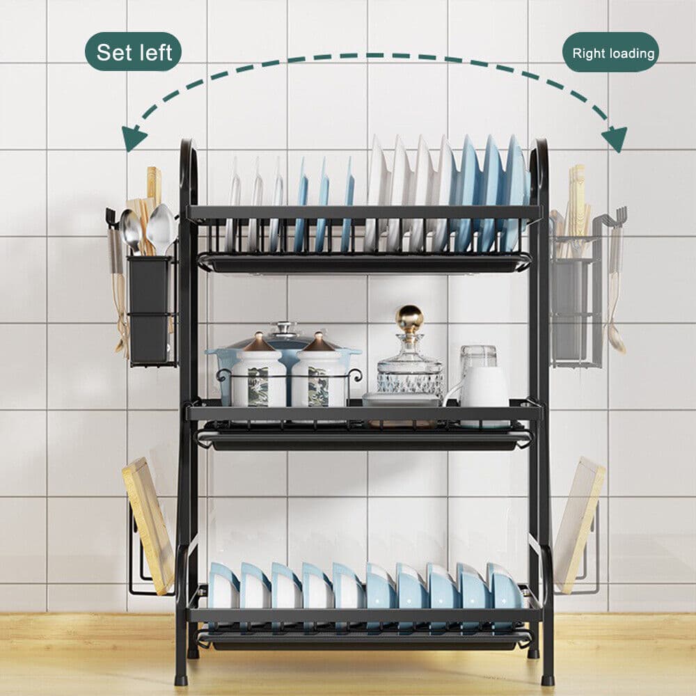 Keep Your Kitchen Organised with a 3-Tier Dish Rack - image 18