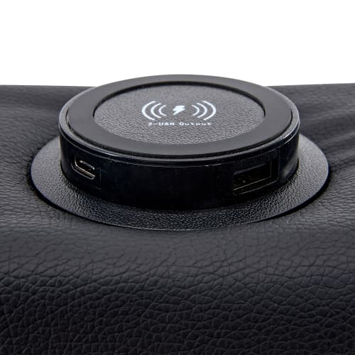 Multifunctional King Size Bed with Ottoman Storage & Charging - image 35