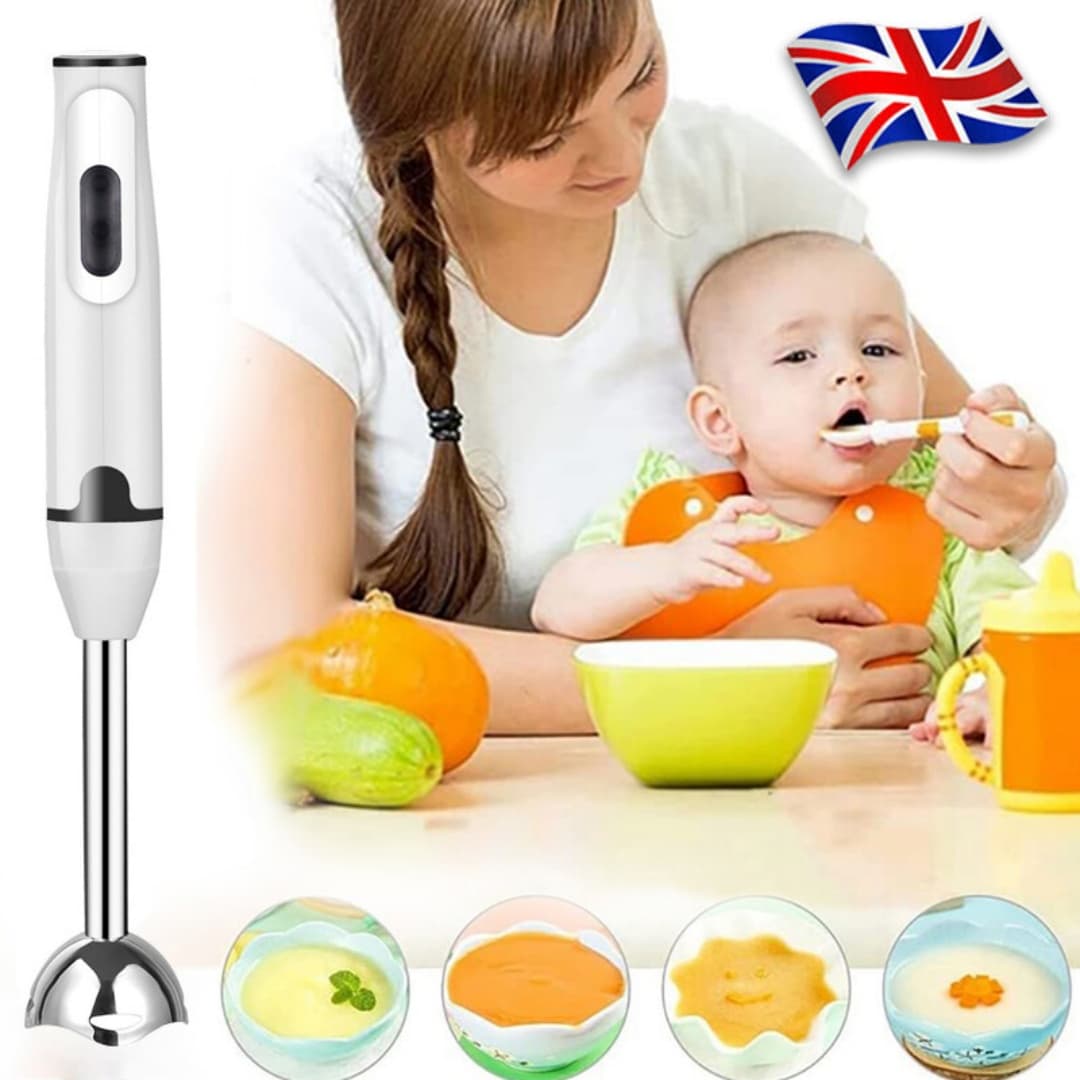 400W Hand Blender with Stainless Steel Blade - image 1