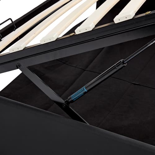 Multifunctional King Size Bed with Ottoman Storage & Charging - image 28