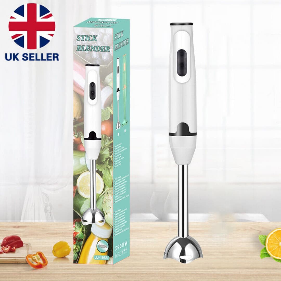 400W Hand Blender with Stainless Steel Blade