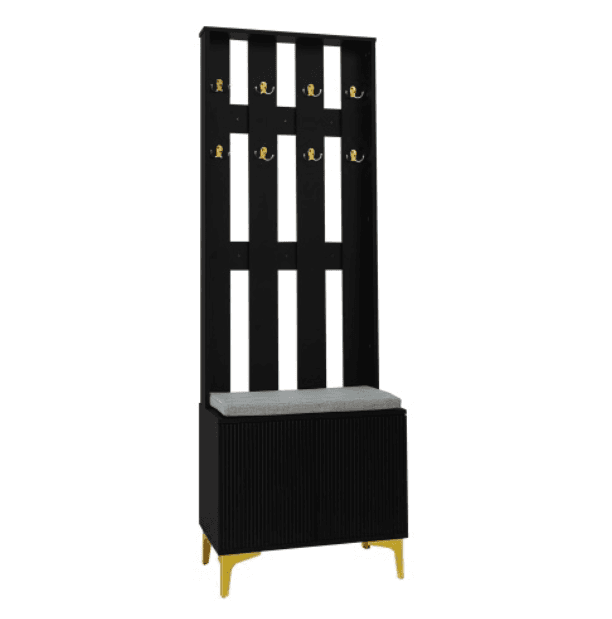 Transform Your Hallway with this Modern Wardrobe & Shoe Bench Set - image 11