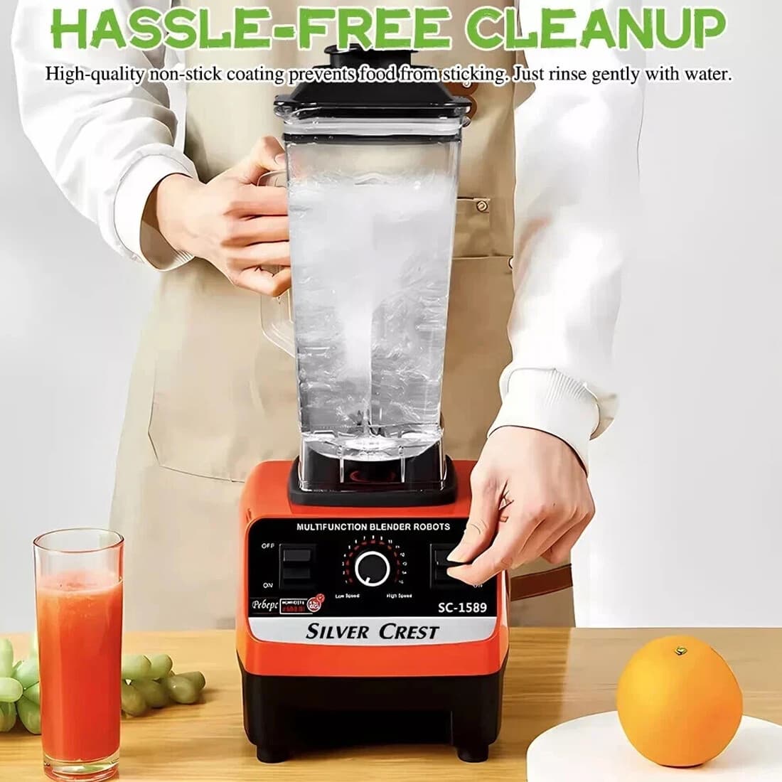 Powerful 4500W Countertop Blender with 2L Jug - image 14