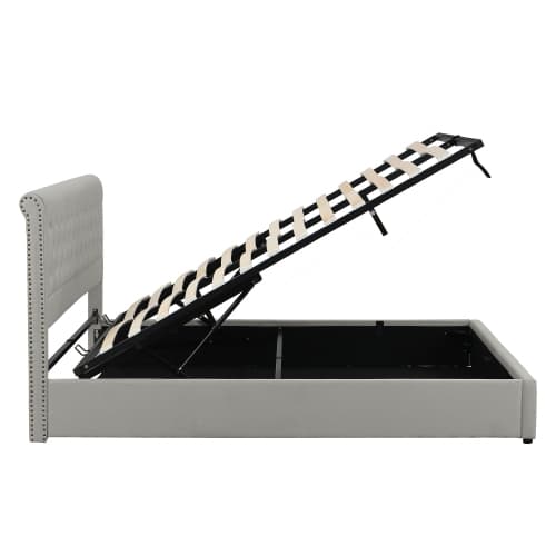 Upholstered Single Bed in Pink Velvet (3ft / 90x190cm) - image 1